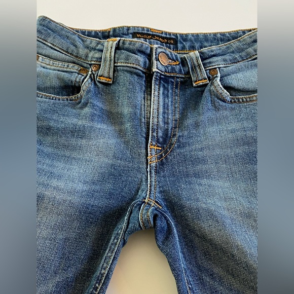 NUDIE JEANS Premium Organic Cotton Made in Italy Women's Skinny Jeans Size 26 - Picture 5 of 14